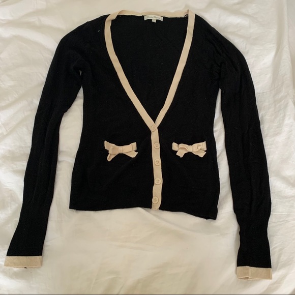 2 for $25 Costa Blanca Ribbon Pocket Cardigan - Picture 1 of 4